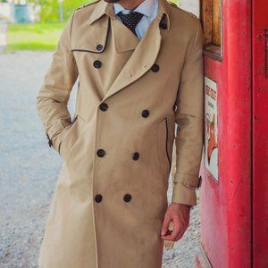 Burberry Look Alike Trench Coat